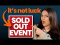 Easy 5-Step Ticket Strategy That Sells Out Events