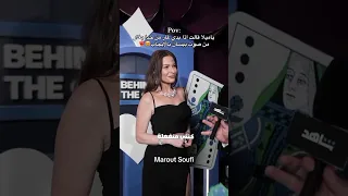 بيسان تغني الحربين بالمقابلة مع باميلا الكيك صوتها بدون موسيقى 