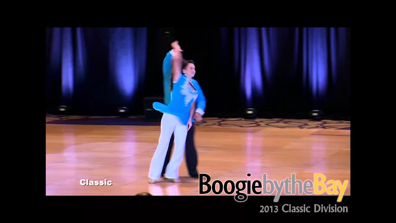 P.J. Turner & Tashina Beckmann - 4th Place - 2013 Boogie by the Bay (BbB) - Classic Division