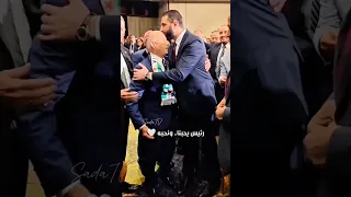 الرئيس أحمد الشرع قي لقاء الجالية السورية في نيويورك سوريا اليوم ترند مشاهير سورية سوريين 