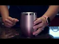 CHILLOUT LIFE 12 oz Stainless Steel Tumbler with Lid