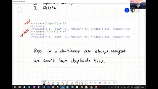 2 Modifying a dictionary