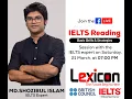 IELTS Reading Facebook Live Class 02 Basic Skills Strategies
