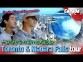 Download Lagu A tour of downtown Toronto \u0026 Niagara Falls filled with HENRY's memories 💖🇨🇦