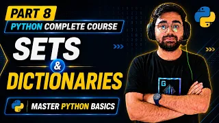Python Sets and Dictionaries Tutorial for Beginners Set Operations Dictionary
