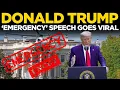 Download Lagu Trump Speech Live | US President Drops Bombshell | Trump New Message To America | US News