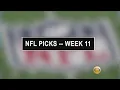NFL Picks - Week 11