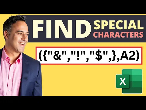 Download MP3 How to Find Special Characters in Excel