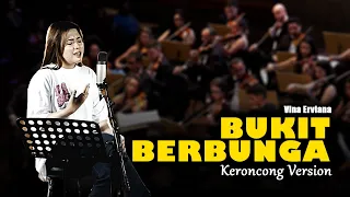bukit berbunga tempat yang indah di sana kita selalu datang berdua keroncong version cover