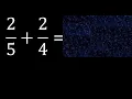 plus Adding Fractions With Unlike Denominators How to find sum of two fractions