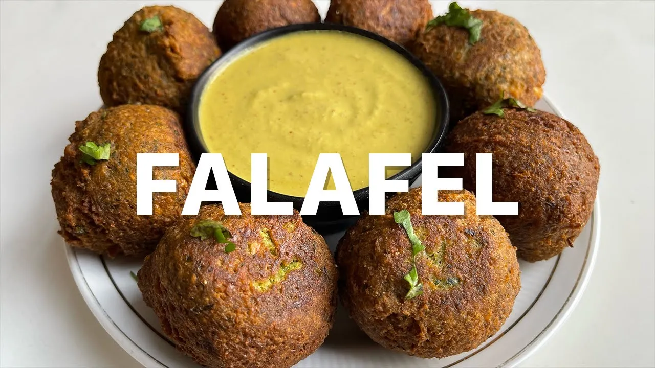 Falafel Recipe   Easy Falafel   Homemade Falafel   Chickpea Falafel Recipe