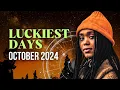 The LUCKIEST Day in October 2024 For Each Zodiac Sign