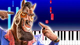 The Aura Farmer - Horror Skunx (Piano Tutorial)