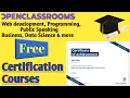 Openclassrooms Free Certification CoursesCertification Job Guarantee Free Online Courses