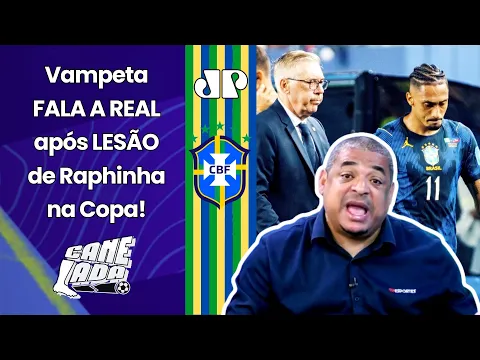 VAMPETA: "O QUE EU SEI é que MUITA GENTE ACHAVA que..." RAPHINHA VIROU PROBLEMA para a SELEÇÃO?