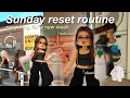 sunday reset routine community goods matcha cleaning pilates Bloxburg roleplay