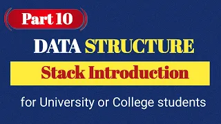 Lec-10 STACK INTRODUCTION in DSA Data Structure In Hindi with real-life examples