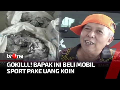 Nabung Pangkal Kaya, Pemilik Jembatan Perahu Beli Mobil dengan Uang Koin
