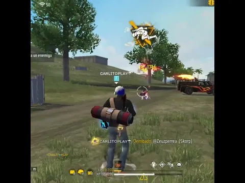 Mi novia jura que nunca la acarreo y toco demostrarle 🗿 #freefire #humor #freefirememes #viral