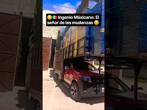 😳🇲🇽 Ingenio Méxicano: El señor de las mudanzas 😅 #shorts #humor #risas #fyp #viral #memes