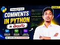 Comments in Python Telugu Single Line Multi Line Explained