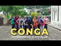 CONGA LD | Beginner | Choreo by Eun Ju Lee | Demo by Reni & Friends