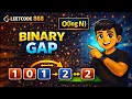 LeetCode 868 Binary Gap Bit Manipulation Explained O log N Solution