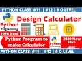 simple calculator in python calculator in python