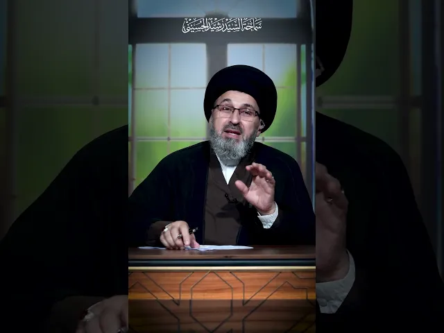 ⁣اخذ الهاتف من يد امه ليسلم على السيد.. طفل صغير بعزيمة كبيرة