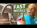 How to INSTALL a Top Pfit Faucet FAST DIY Plumbing Pfister Faucets