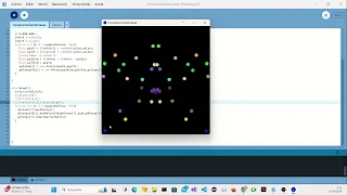 Processing - Simetric Random Walker