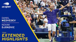 daniil medvedev vs novak djokovic extended highlights 2021 us open final