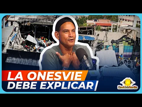 José Laluz: "La ONESVIE debe explicar por qué se cayó el techo del Jet Set."