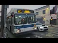 2011-2013 New Flyer C40LF CNG Bus on The Sunset Park Bound B11 Bus To Sunset Park