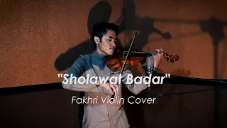 sholawat badar cover by fakhri violin