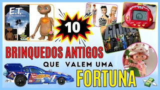 10 BRINQUEDOS ANTIGOS DOS ANOS 70, 80 e 90 QUE PODEM VALER MILHARES DE REAIS PARA COLECIONADORES ????