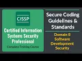 CISSP Secure Coding Guidelines Standards - Domain 8 Software Development Security Urdu Hindi