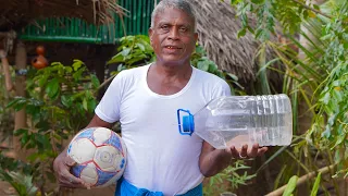 How to make a simple Football Pump at home |Easy DIY #football #diy #lifehacks 