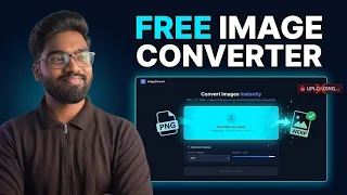 I Built a Free Image Converter - No Upload No Watermark Source Code Free