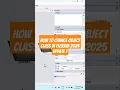 How to Change the Class of an Object in FlexSim 2025 Update 1