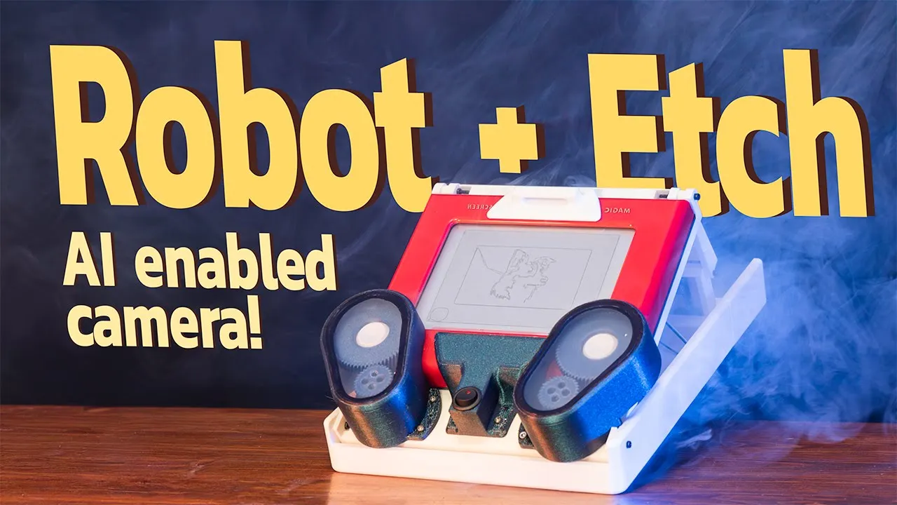 We Built the World's First Etch-a-Sketch Video Camera