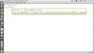 HOW TO CONVERT A STRING IN TO LIST IN PYTHON