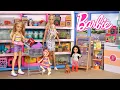 Barbie Doll Family Pet Store Shopping for New Pet
