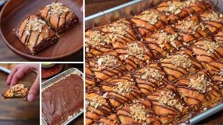 جربتها و قررت انسي كل وصفات الحلو بقلاوة النوتيلا ألذ وأحلي من الميلفيه 