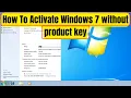 How to Activate Windows 7 Without Product Key Step-by-Step Guide
