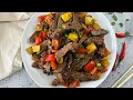 Hunan-Style Beef Stir-Fry Recipe