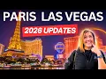 WATCH THIS before you visit PARIS LAS VEGAS 2026 Updates New Restaurants Walkthrough in 4K