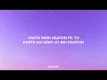 W.i.S.H. - Kasoor (Lyrics) [Eng SUB]