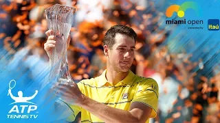 John Isner beats Zverev to win first Masters 1000 title Miami Open 2018 Final Highlights