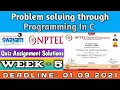 Nptel Problem Solving Through Programming In C Week 5 July-2021 Assignment Solution